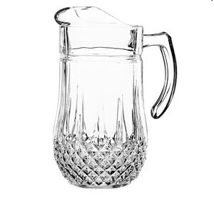 LONGCHAMP by D'ARQUES - DURAND Lead Crystal Clear Cut
Pitcher w Ice Lip 48 oz